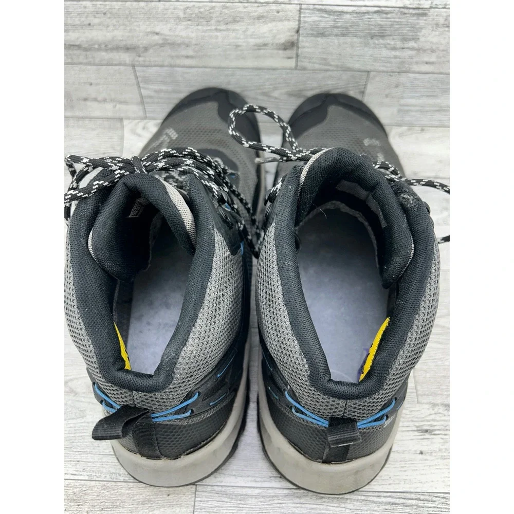 KEEN Konnectfit Waterproof Mid Hiking Boots Men's‎ Size 11.5 Gray Blue